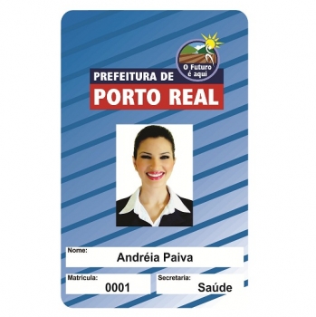 Crachás em pvc